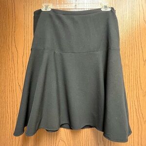 WHBM Black Fit and Flare skirt size 8
